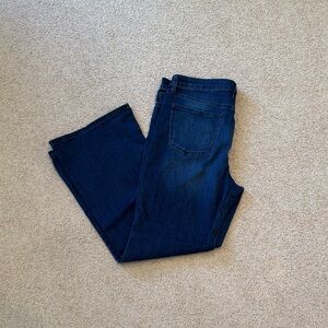LC Lauren Conrad Dark Blue Flare Jeans